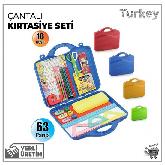 Çantalı Kırtasiye Seti